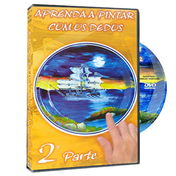 DVD APRENDA A PINTAR COM OS DEDOS 2 